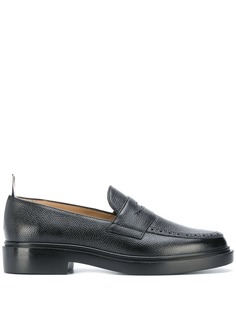Thom Browne grained leather penny loafers
