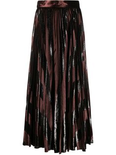 Dolce & Gabbana длинная плиссированная юбка