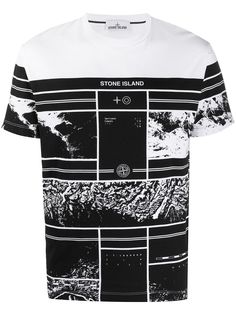 Stone Island футболка Mural Part 3