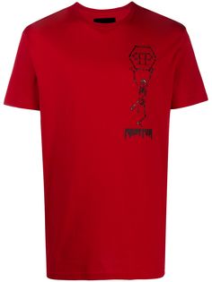 Philipp Plein футболка Skeleton с круглым вырезом