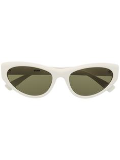 Moschino Eyewear солнцезащитные очки в оправе кошачий глаз