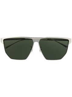 Bottega Veneta Eyewear солнцезащитные очки BV1069S в массивной оправе