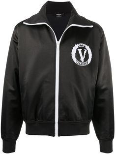 Versace спортивная куртка Virtus Crest