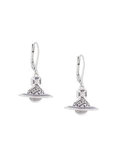 Vivienne Westwood серьги Claretta с логотипом Orb