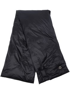 Moncler + Rick Owens дутый шарф с логотипом из коллаборации с Moncler