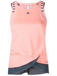 adidas многослойный топ без рукавов