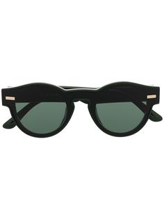 Marni Eyewear солнцезащитные очки Block в круглой оправе