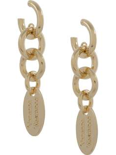 Vivienne Westwood серьги-подвески с логотипом