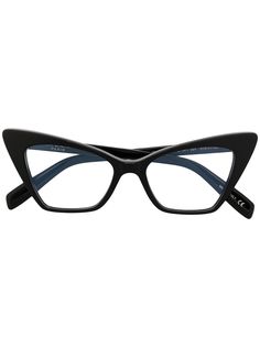 Saint Laurent Eyewear очки Victoire в оправе кошачий глаз
