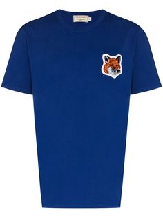 Maison Kitsuné футболка Fox Head с круглым вырезом