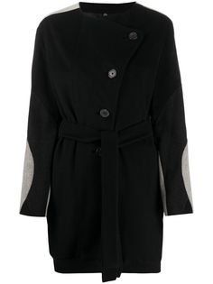 Helmut Lang Pre-Owned пальто 2000-х годов с поясом