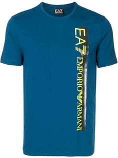 Ea7 Emporio Armani футболка с логотипом