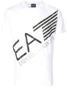 Ea7 Emporio Armani футболка с логотипом