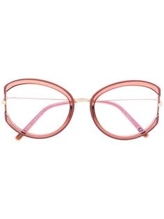 Tom Ford Eyewear очки в оправе кошачий глаз