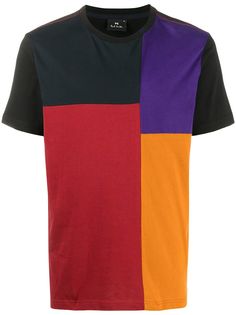 PS Paul Smith футболка в стиле колор-блок