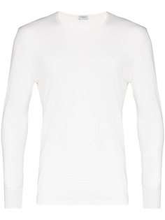 Zimmerli футболка с круглым вырезом и длинными рукавами