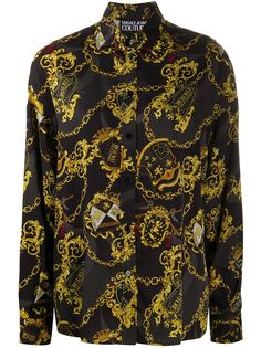 Versace Jeans Couture рубашка с принтом Barocco