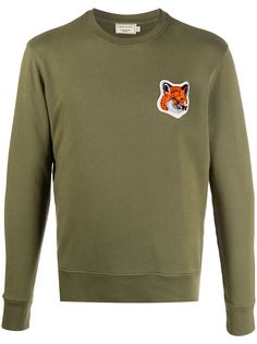 Maison Kitsuné толстовка с нашивкой