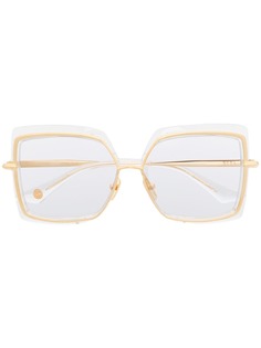Dita Eyewear солнцезащитные очки Narcissus в квадратной оправе