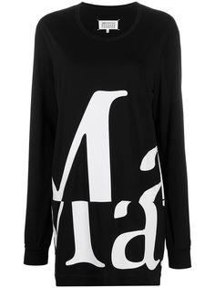 Maison Margiela платье с логотипом