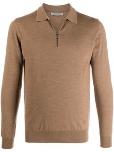 Corneliani трикотажная рубашка поло