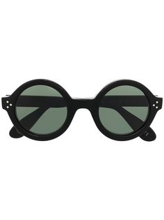 Lesca солнцезащитные очки Phil в круглой оправе