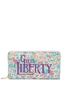 Gucci кошелек Gucci Liberty с цветочным принтом