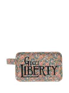 Gucci несессер Gucci Liberty с цветочным принтом