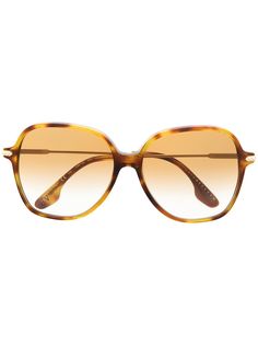 Victoria Beckham солнцезащитные очки Navigator в квадратной оправе