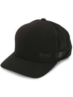 BOSS бейсболка с перфорацией и логотипом