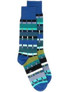 Paul Smith жаккардовые носки с геометричным узором