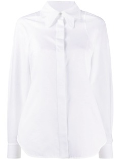 Victoria Beckham рубашка с вырезами на воротнике