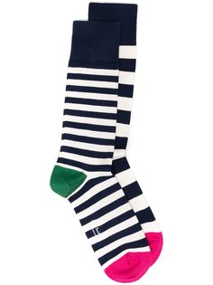Paul Smith полосатые носки в стиле колор-блок