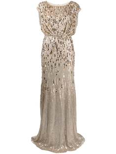 Jenny Packham вечернее платье с пайетками