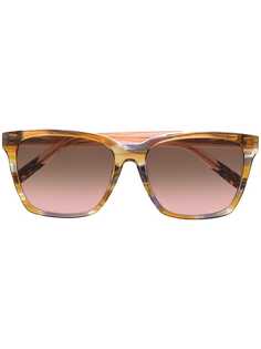 MISSONI EYEWEAR солнцезащитные очки в квадратной оправе