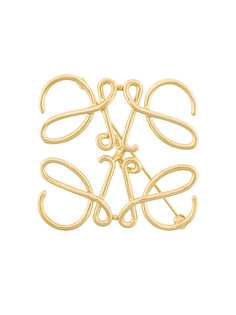 LOEWE брошь Anagram