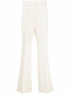 Givenchy расклешенные брюки с лампасами