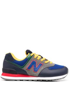 New Balance разноцветные кроссовки