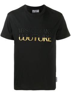 Versace Jeans Couture футболка с вышивкой