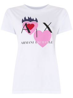 Armani Exchange футболка с логотипом