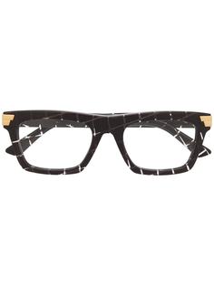 Bottega Veneta Eyewear очки в прямоугольной оправе