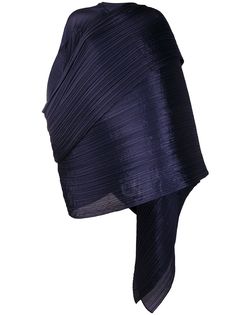 Pleats Please Issey Miyake объемный плиссированный шарф