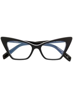 Saint Laurent Eyewear очки SL244OPT в оправе кошачий глаз