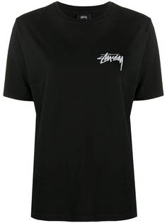 Stussy футболка с короткими рукавами и логотипом