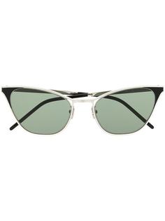 Saint Laurent Eyewear солнцезащитные очки в оправе кошачий глаз