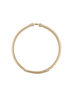 Christian Dior колье с кристаллами 1980-х годов