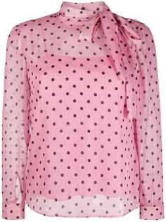 RedValentino блузка в горох
