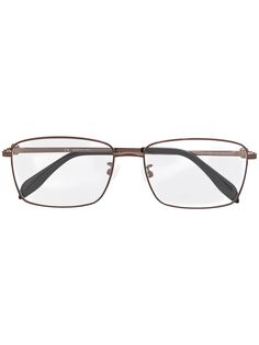 Alexander McQueen Eyewear очки в прямоугольной оправе
