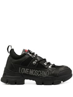 Love Moschino кроссовки с заклепками