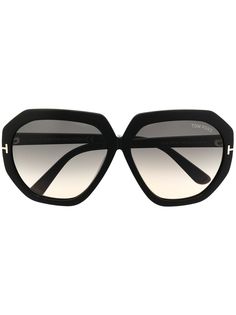 Tom Ford Eyewear солнцезащитные очки Pippa в массивной оправе